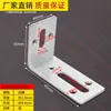 Soporte de Esquina de Acero Inoxidable Ángulo Recto de 90 Grados Fijador Ángulo de Hierro Forma de L Hierro Triangular Soporte Engrosado Conector de Soporte de Estante Accesorios