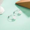 Aretes de Jade Hotan para Mujer Diseño de Nicho Sentido Avanzado Aretes de Viento Frío 2022 Nueva Moda Verano Anillo para la Oreja Aretes