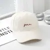 Gorra de Béisbol Estilo Coreano de Ala Dura y Corona Profunda, de Moda, para Circunferencia de Cabeza Grande, Adelgazante para la Cara de Mujer, Profundizada y Ampliada, al por Mayor