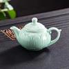 Juego de Té Kung Fu Chaoshan Venta al por Mayor Tazón Cubierto Taza de Té Cerámica Hogar Juego de Té Celadón de Longquan Simple