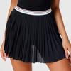 Falda Deportiva Corta Transfronteriza para Mujer, Falda Plisada con Diseño Anti-Exposición, Adecuada para Correr, Fitness, Tenis, Bádminton, Estilo Delgado de Verano