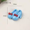 Acessórios de resina DIY de desenho animado princesa de contos de fadas cola cremosa presilhas de cabelo capa de celular pingentes para sapatos chaveiros pingentes