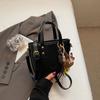 Bolso de Cubo Retro Casual para Llevar en la Mano para Mujer 2025 Otoño Nueva Tendencia Moda Bolso de Hombro Estilo Coreano Bolso de Mujer de Aspecto Elegante