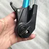 Soporte para caña de pescar de aleación de aluminio, soporte retráctil para caña de pescar engrosada, soporte para equipo de pesca