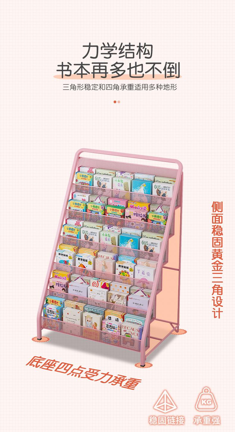 复制_宝宝绘本架儿童书架家用杂志架子简易铁艺书.jpg
