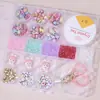 Conjunto de Acessórios Populares DIY para Miçangas Transfronteiriças Resina Miçangas Pequenas Materiais para Pulseira Colar Educacional Infantil Joias