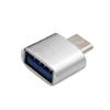 Adaptador OTG de metal Yushuo USB3.0 para Type-c conexão de celular Adaptador conversor divisor para disco U