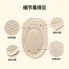 Almohadillas blandas para el talón, plantillas autoadhesivas unisex, medias plantillas invisibles que absorben los impactos, almohadillas para el talón de doble densidad
