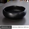 Lavabo de Té de Cerámica Grande Lavabo de Cerámica Negra Doméstico Tazón de Agua Pequeño Lavapinceles Accesorios para Juego de Té Lavabo Extra Grande Lavabo para Taza de Té Utensilios