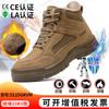 Zapatos de Seguridad de Invierno con Aislamiento de 10Kv, Antiaplastastamiento, Antipenetración, Zapatos Protectores Cómodos para Hombres y Mujeres, Fabricante de Zapatos para Electricistas con Forro de Lana