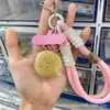 Ouro Puro 999 Princesa Por Favor Fique Rica Chave Dourada Feliz Aniversário Redondo Fofo Série 520 Pingente Presente Presente