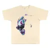 Camiseta Gráfica de Rostro de Miko Joven, Camiseta Oversize de Manga Corta Moda Hip-Hop para Hombre y Mujer, Camiseta Casual de Algodón para Hombre