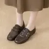 Otoño 2026 Nuevos Zapatos Deportivos Casuales Ligeros Planos de Alto Valor de Estilo Coreano Versátiles para Mujer, Zapatos de Entrenamiento Alemanes, Zapatos Forrest Gump 910