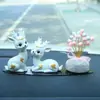 Decoraciones Creativas de Alta Gama Seleccionadas Cuidadosamente para el Interior del Coche con un Modelo de Diosa Ciervo Pequeño para el Tablero