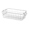 Cesta de Almacenamiento de Acero Inoxidable 304 Cesta de Almacenamiento de Cocina Cesta de Malla Apilable para el Hogar Cesta Metálica para Artículos Varios Cesta de Almacenamiento de Ropa