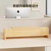 Suporte de altura ajustável para computador, base para tela de monitor, suporte elevado, prateleira organizadora para mesa de escritório com porta-canetas e prateleira