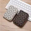 Billetera Corta de Moda 2025 para Mujer con Cremallera para Monedas Mini Bolso de Mano Estampado Bolso de Monedas de Moda Portatarjetas Casual