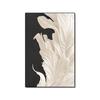 Estilo Minimalista Moderno Blanco y Negro Gris Pintura Decorativa Sofá Fondo Pared Colgante Pintura Mural Entrada Pintura Abstracta Pintura de Piso para Sala de Estar