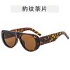 Gafas de sol aviador unidas para mujer nuevas transfronterizas europeas y americanas ins retro montura grande moda gafas de sol gafas de sol de moda