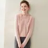 Sudadera con capucha de cachemir para mujer Baicaierong Otoño/Invierno 2026 Diseño versátil Tejido de lana