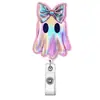 Insignia con Hebilla Retráctil Enfermera En Stock Elástico Transfronterizo Doctor Maestro Venta Caliente Identificación Personalizada Clip de Acrílico Fácil