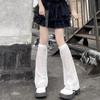 Lolita Explosions Calcetines Tobilleros de Spice Girls Piernas con Protección Solar Adelgazantes Estilo Occidental Tirante Encaje Distintivo