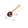 Cuchara Medidora de Acero Inoxidable 304 Multiusos Cuchara para Leche en Polvo Cuchara para Café en Polvo Cuchara Medidora de Condimentos de Cocina Herramienta para Hornear Cuchara Medidora