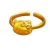 Sanrio Oro Arena Kitty Hello Kitty Anillo de Lazo Exquisito Dibujo Animado Gato Kt Anillo para Novia