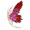 Elegante y a la Moda Broche de Insecto para Mujer Accesorio de Ropa, Elegante Broche de Mariposa Incrustado de Diamantes, Suministrado por el Fabricante