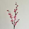 Simulación ramas de flor de ciruelo flor de membrillo de invierno flor de plástico ramo falso decoración china para el hogar decoración de jarrón para sala de estar venta al por mayor de fábrica