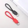Lanyard Colorido de Cuero PU Moda y Sencillo para Taza de Agua Taza de Café Lanyard para Teléfono Móvil Colgante Anti-Pérdida Cuerda Portátil de Mano