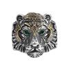 Anillo Viejo Rey Tigre para hombre moda personalidad retro estilo étnico dominante anillo abierto hip hop hipster accesorios versátiles