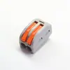 Conector de Fio PCT212 Bloco de Terminais Rápidos Fio Macio e Duro Conector Tipo Prensagem para Fiação