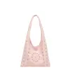 Bolso Retro de Gran Capacidad Transfronterizo para Mujer 2026 Nuevo Estilo Remache Bolso de Hombro Bajo el Brazo Textura de Alta Calidad Bolso Tote para el Trabajo