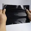 Bolsas de Almacenamiento Auto-sellantes de Plástico PE Bloqueadoras de Luz Negra, Venta al por Mayor Transfronteriza, Bolsas de Empaque Engrosadas con Cierre