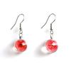 Aretes Pequeños de Flores Secas de Planta Natural, Joyería Artística Estilo Mori Girl, Colgante de Flor Artístico, Joyería para Estudiantes Artísticos