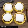 Cozedor a Vapor de Bambu Comercial Cantonês Dim Sum Estilo Hong Kong Prato de Cerâmica Bolinhos de Camarão Pés de Galinha Xiaolongbao Cozedor de Bolinhos Tecelagem de Bambu