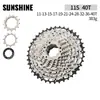 Piñón Volante Sunshine para Bicicleta de Montaña Ultraligero 10/11/12 Velocidades Bicicleta Velocidad Variable Piñón Grande para Subir