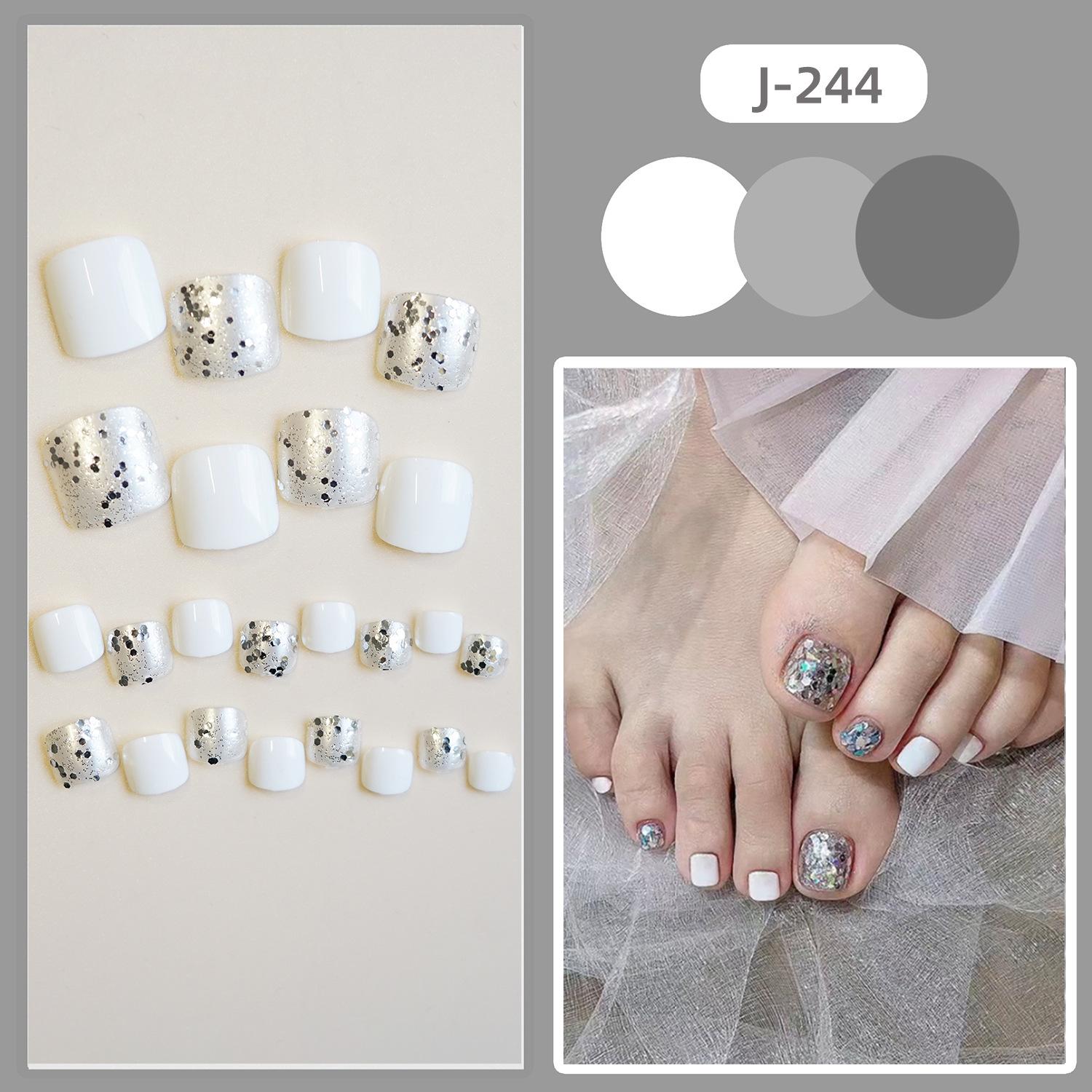 脚J-244白银亮片