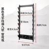 Soporte de Espada Longquan Calado Grabado de Dragón Montado en Pared Bastidor de Espadas Bastidor de Arco Tradicional Colgador Bastidor de Armas Bastidor para Flauta y Flauta Espada Samurai