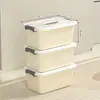 Caja de Almacenamiento Engrosada para Ropa, Juguetes, Snacks de Casa y Coche, Caja de Almacenamiento de Respaldo, Caja de Almacenamiento tipo Canasta de Plástico