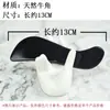 Tabletas raspadoras de cuerno natural para todo el cuerpo, dragado universal de los meridianos de la espalda, columna cervical, cara, masaje facial de belleza, tabla raspadora