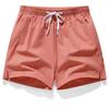 Novos Shorts Três Quartos Masculinos, Calças Esportivas Casuais Largas de Secagem Rápida para Homens, Calças de Praia Finas de Seda Gelo Transfronteiriças