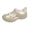 Zapatillas de Deporte de Papá de Corte Bajo de Moda para Mujer, Nuevas Zapatillas Transpirables para Estudiantes Primavera/Verano 2026, Zapatos Deportivos Casuales Huecos que Aumentan la Altura