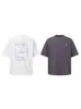 Camiseta Esportiva Nanxia de Manga Curta Secagem Rápida e Fresca, Marca de Tendência Nacional, Básica Simples Casual de Peso Pesado de Verão para Casal