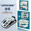 Para Logitech GPW geração besteira King 2 geração mouse sem fio absorvente de suor tudo incluído Textura de Diamante gpro filme antiderrapante