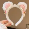 Linda Diadema de Peluche para Mujer, Nuevo Estilo de Dibujos Animados 2026, Adorable Pinza de Pelo Diadema, Accesorio para Fotos de Viaje, Versátil