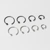 Nalan S925 prata esterlina requintado simples high-end ins estilo nicho design redondo conta brinco gancho de orelha M06284
