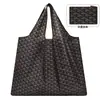 Bolsa de Compras Ecológica de Tecido Oxford Desenho Animado Japonês Bolsa de Supermercado de Ombro Único Bolsa Ecológica Dobrável Portátil de Viagem 210D