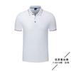 Polo de manga corta camiseta personalizada ropa estampada verano color solapa DIY ropa de grupo camisa publicitaria bordado de logo